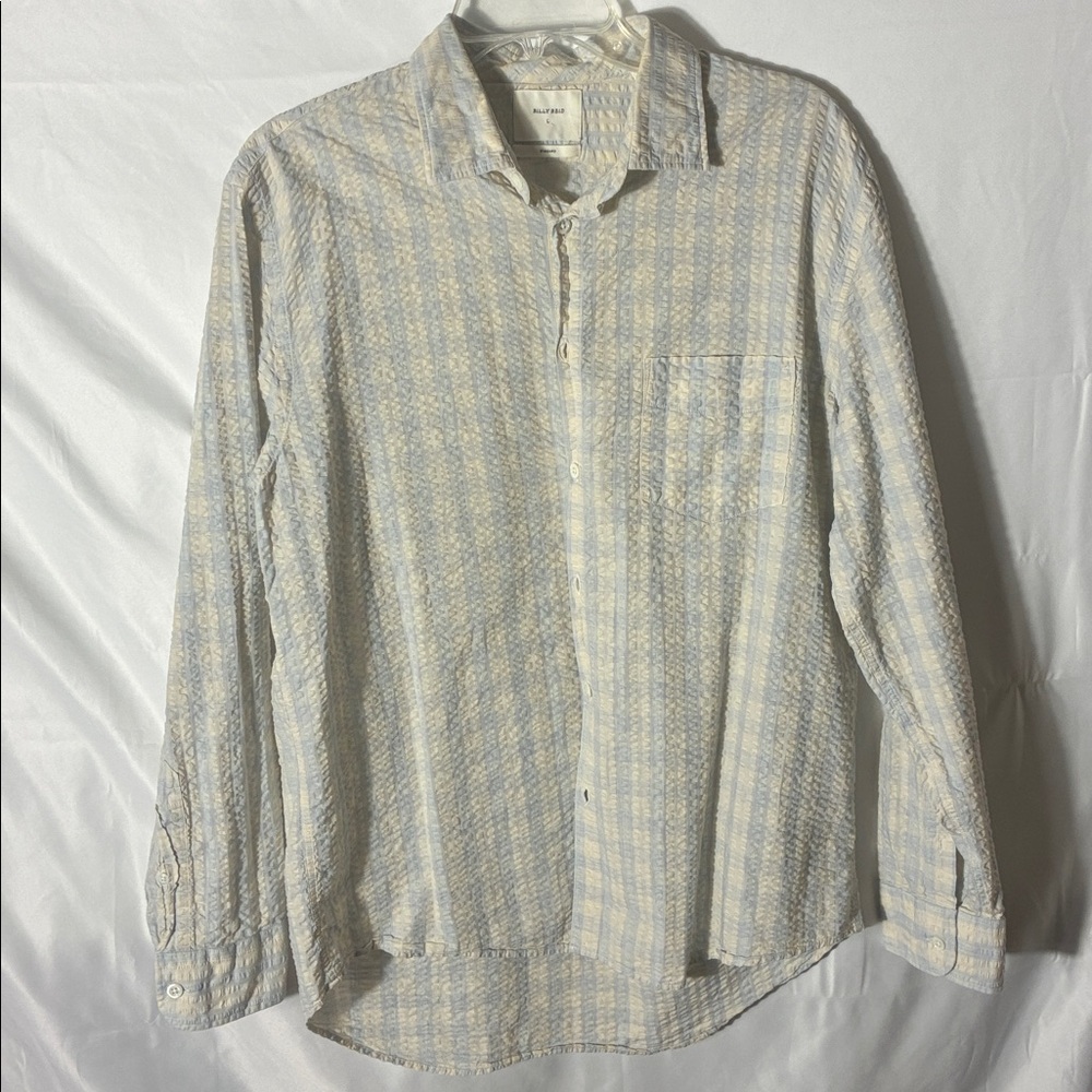 Billy Reid size large men’s long sleeve shirt